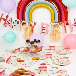 Guirlande happy b'day - 2,5 meter