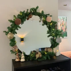 Guirlande met verlichting - 270 cm