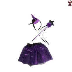 Halloween heks/duivel - kids - one size