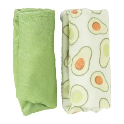 Handdoek tulband - avocado - set van 2