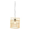 Hanglamp bamboe - naturel - ⌀28x33 cm