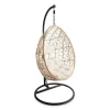 Hangstoel swing met standaard - naturel - ø104x200 cm