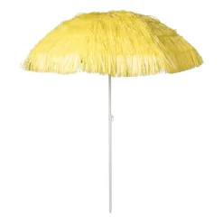 Hawaii parasol - geel - ø160x180 cm