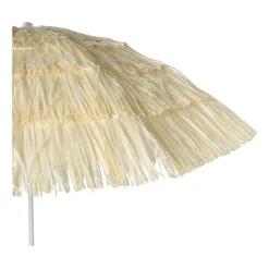 Hawaii parasol - geel beige - ø160x180 cm