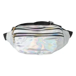 Heuptas - zilverkleurig