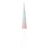 Hoedjes unicorn - roze/blauw - 6 stuks