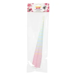 Hoedjes unicorn - roze/blauw - 6 stuks
