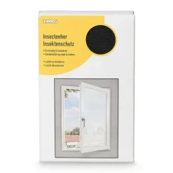 Hordoek voor kozijn - zwart - 100 x 100 cm