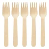 Houten vorken - set van 20