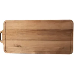 Hugo Kennis borrelplank xxl - bruin - 32x70 cm