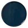 Hugo Kennis dinerbord - blauw/wit - ø26 cm