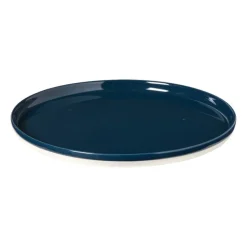 Hugo Kennis dinerbord - blauw/wit - ø26 cm