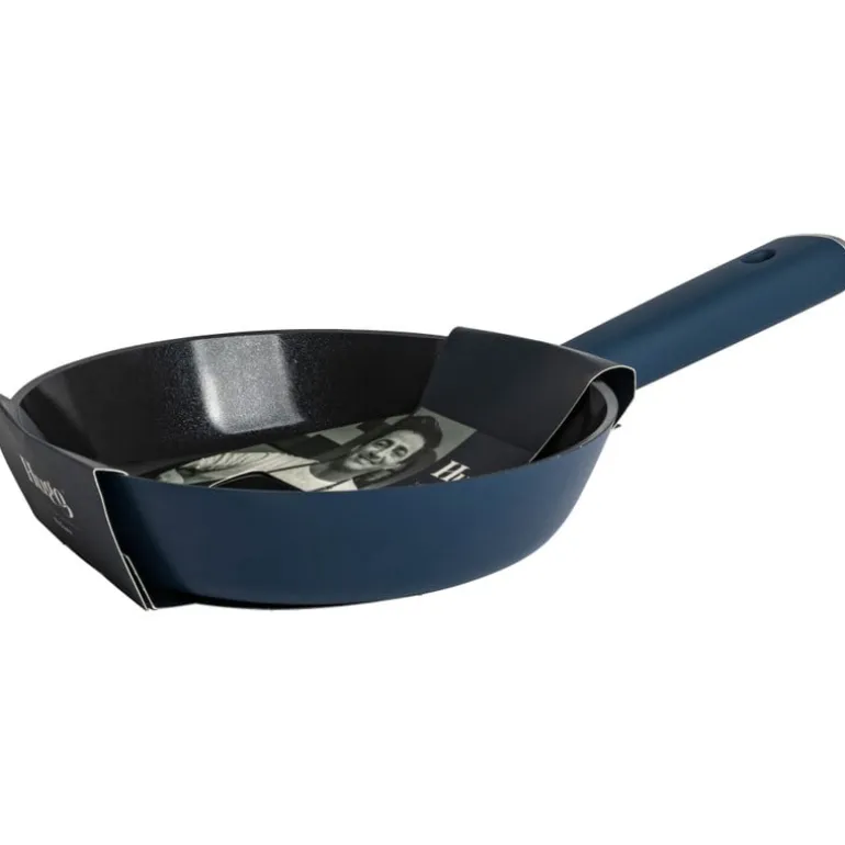 Hugo Kennis koekenpan - blauw/zwart - ø20x5 cm