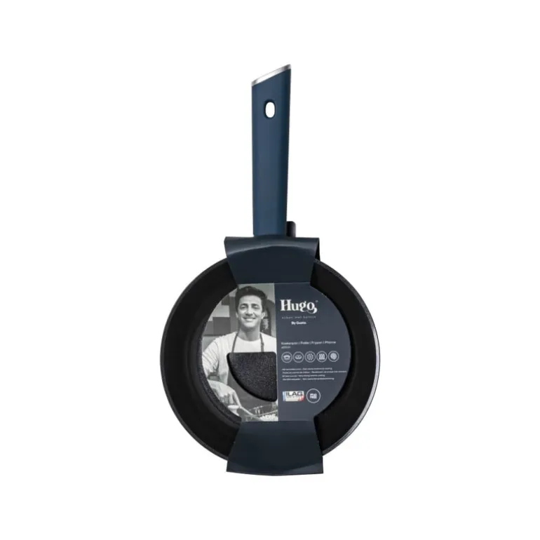 Hugo Kennis koekenpan - blauw/zwart - ø20x5 cm