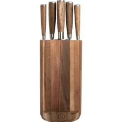 Hugo kennis messenhouder - acaciahout - ø12x24 cm