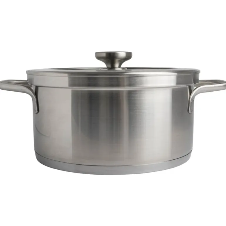 Hugo Kennis pannenset inclusief deksel met afgietsysteem - set van 5