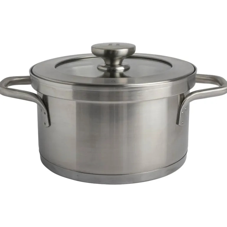 Hugo Kennis pannenset inclusief deksel met afgietsysteem - set van 4