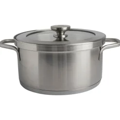 Hugo Kennis pannenset inclusief deksel met afgietsysteem - set van 4