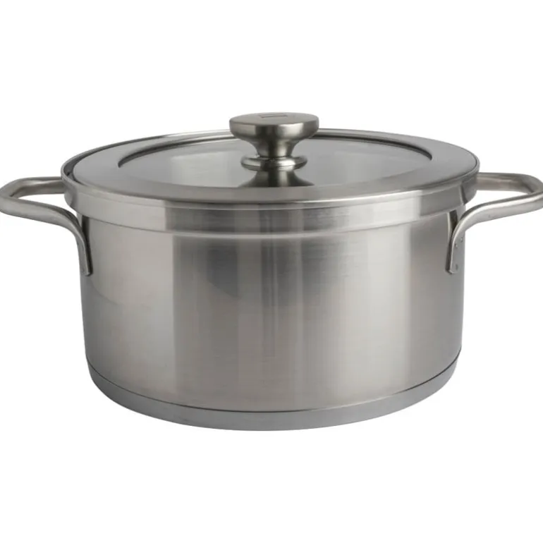 Hugo Kennis pannenset inclusief deksel met afgietsysteem - set van 4