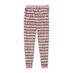 Huispak kerst - roze - maat L/XL