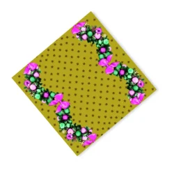 3-in-1 rol Giraf - goudkleurig - 40x480 cm