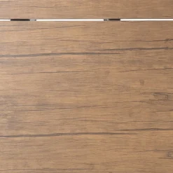 Inklapbaar bureau Leon - bruin/zwart - 84.5x81.5x70 cm