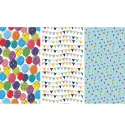 Inpakpapier feest - diverse varianten - 70x200 cm