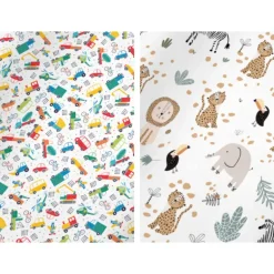 Inpakpapier jungle/auto - diverse varianten - 70x200 cm