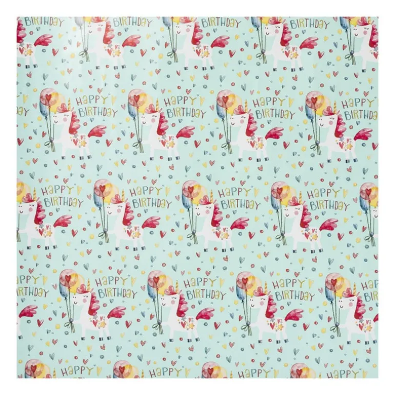 Inpakpapier kids - diverse varianten - 300x70 cm