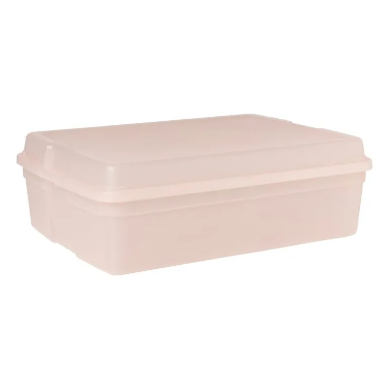 Iris clearbox - 13 liter - roze