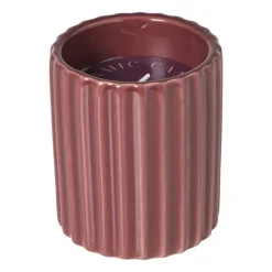 Kaars in potje - bordeauxrood - ø7.8x9 cm