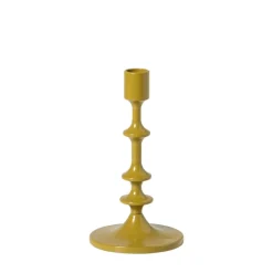 Kandelaar klein - groen - ø10x18.5 cm