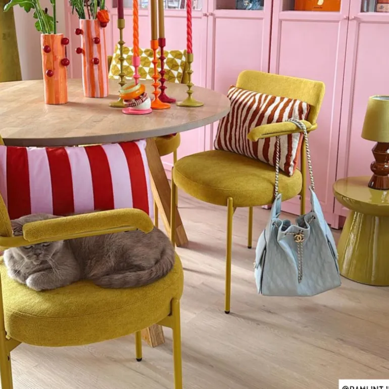 Kandelaar klein - groen - ø10x18.5 cm