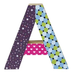 Kartonnen letter A