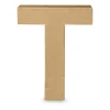 Kartonnen letter T