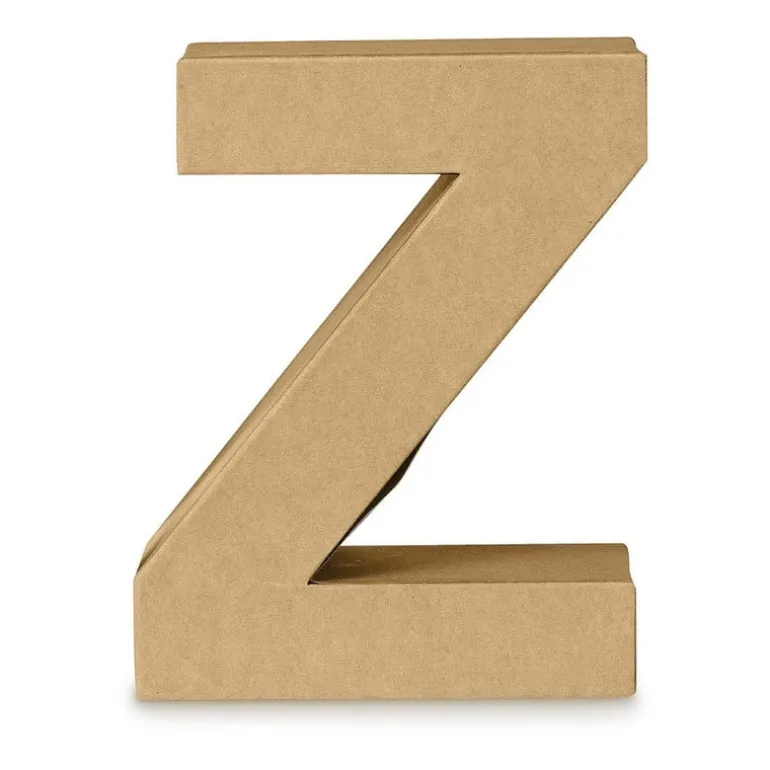 Kartonnen letter Z