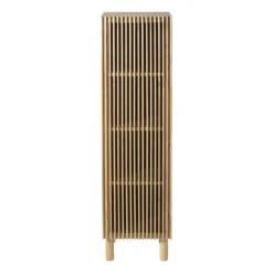 Kast Japandi smal - bruin - 145x40x33 cm