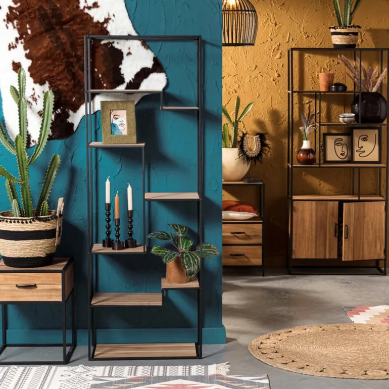 Kastje Charlie met 2 laden - 70x40x40 cm