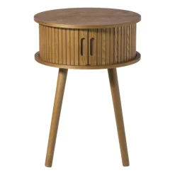 Kastje Uppsala rond - bruin - ø40x54 cm