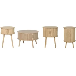 Kastje Uppsala rond - naturel - ø40x54 cm