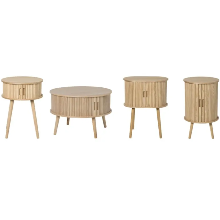 Kastje Uppsala rond - naturel - ø40x54 cm