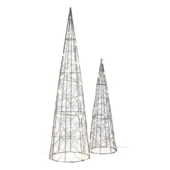 Kegel LED - zwart - ø12x40 cm