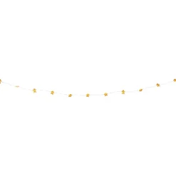 Kerst lichtslinger met gingerbread mannetjes - bruin - 1.9 meter