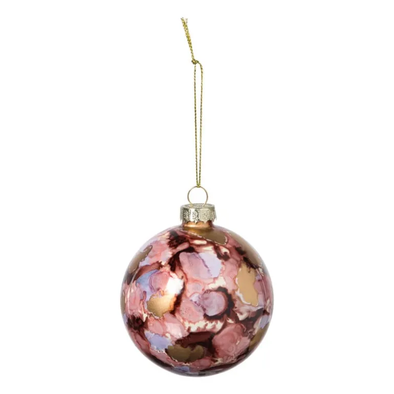 Kerstbal bleeding - bruin