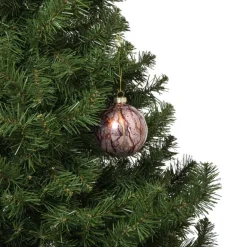 Kerstbal bleeding - paars