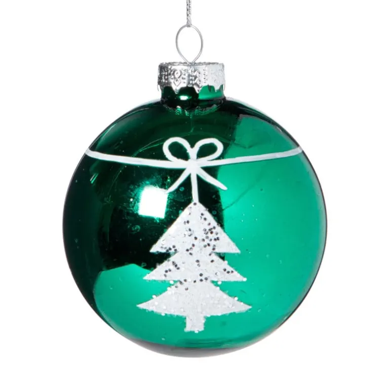 Kerstbal boom - rood - diverse varianten