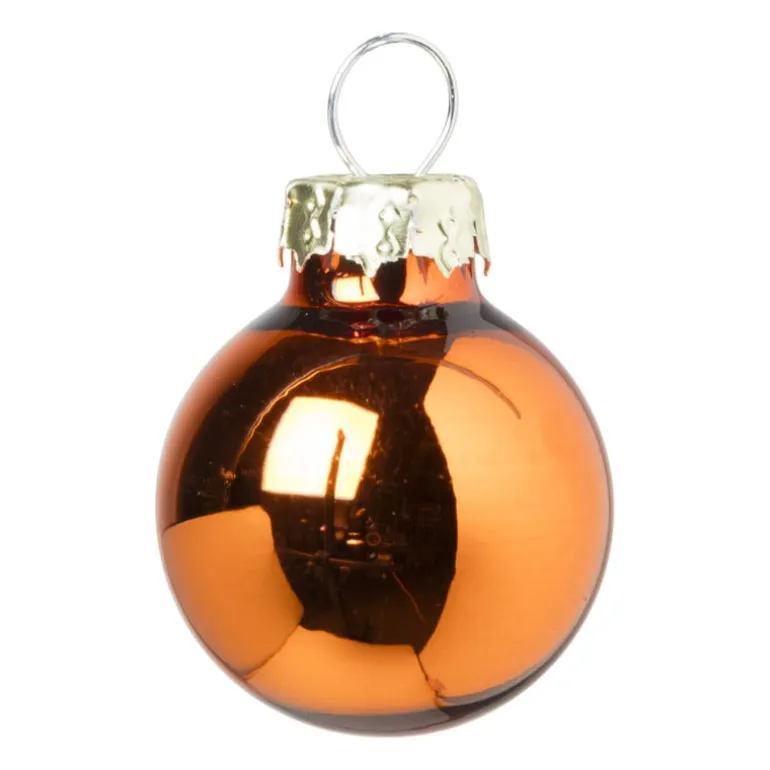 Kerstbal box boho - multikleur - set van 24