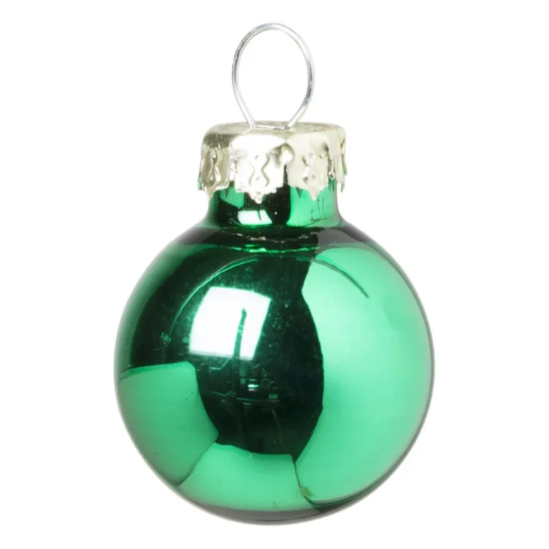 Kerstbal box boho - multikleur - set van 24