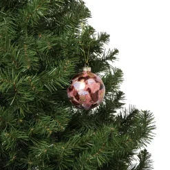 Kerstbal glossy - bruin