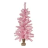 Kerstboom roze - LED - 90 cm